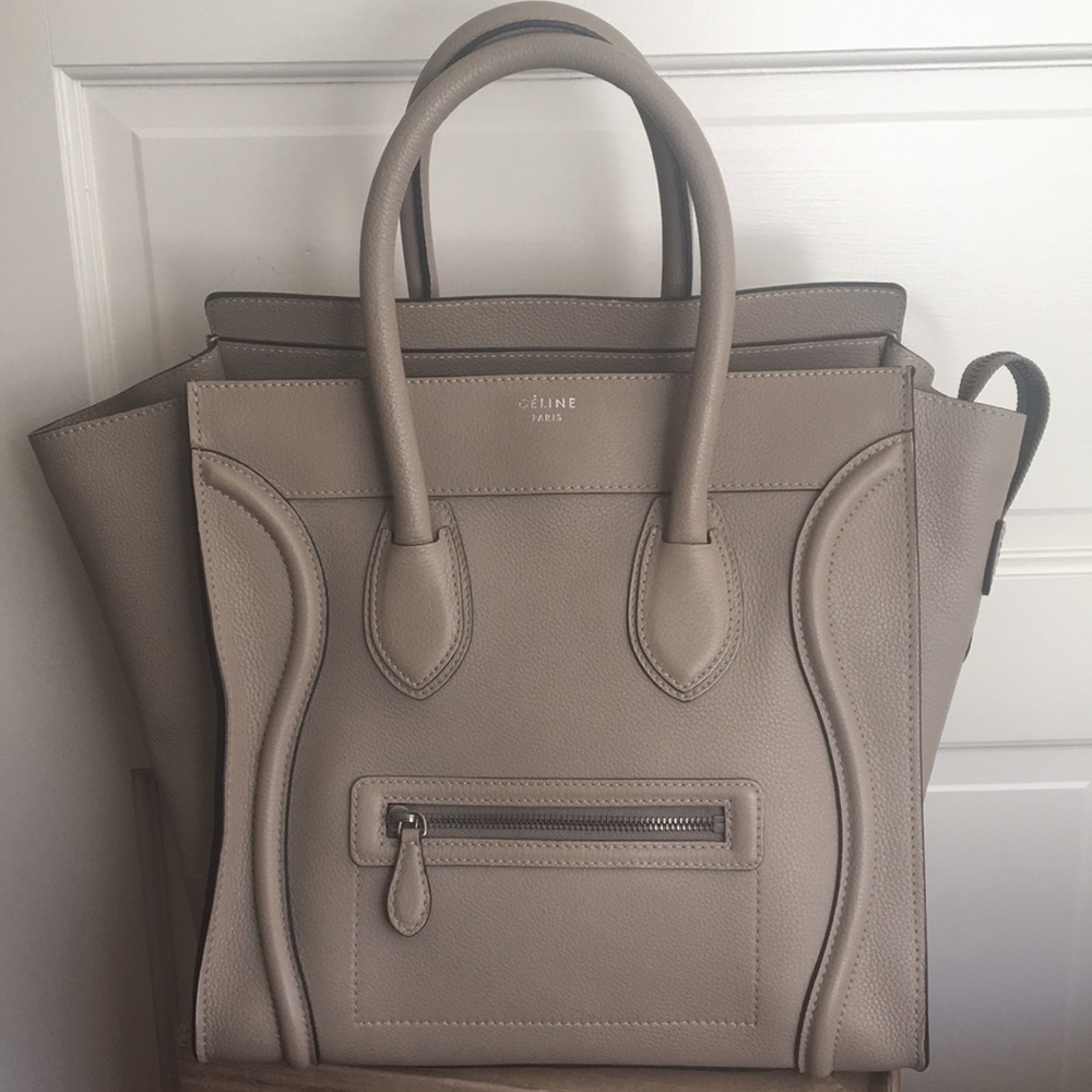 Celine Mini Luggage in Dune Bag